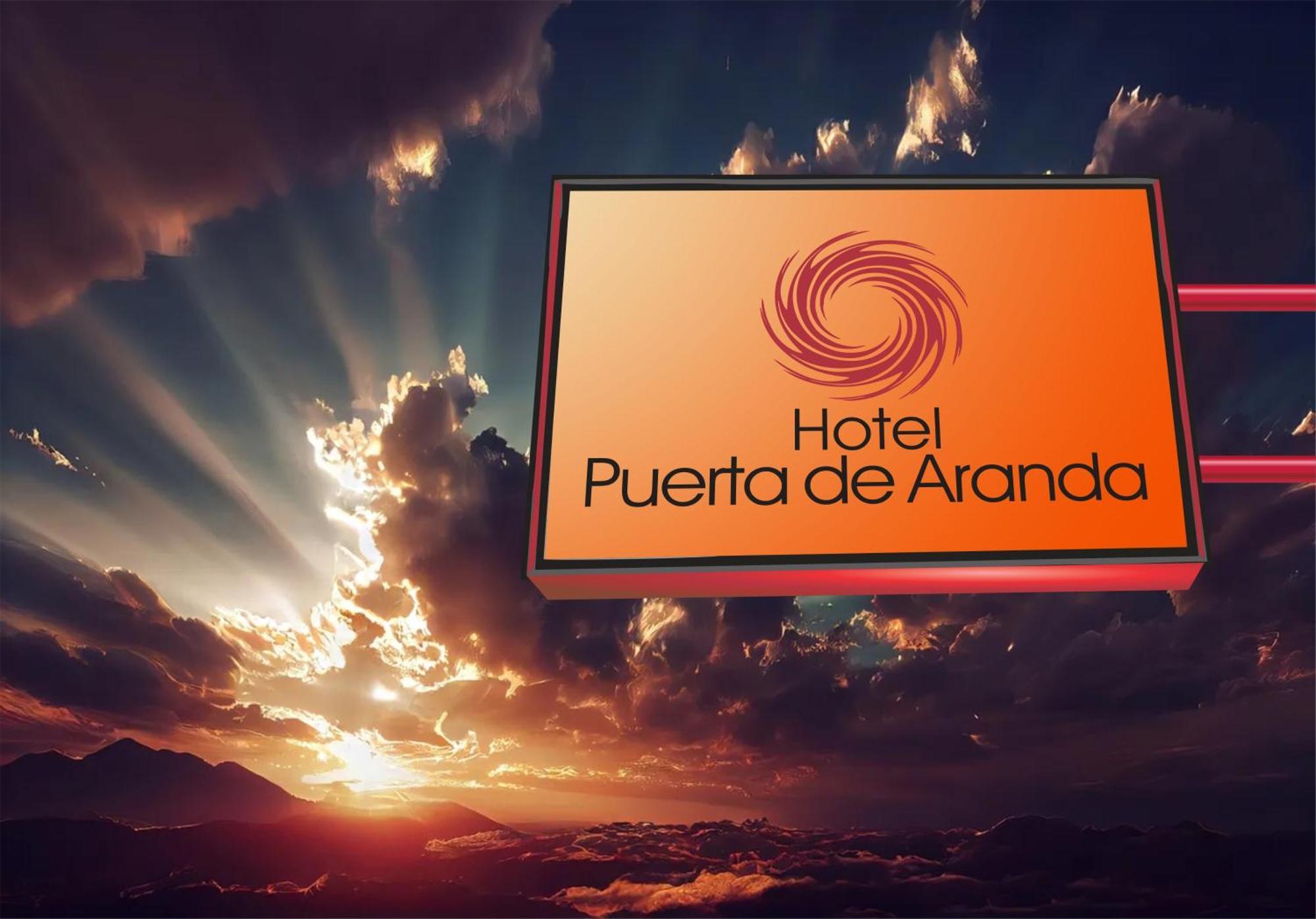 Hotel Y Restaurante Puerta De Aranda 阿兰达德杜洛 外观 照片